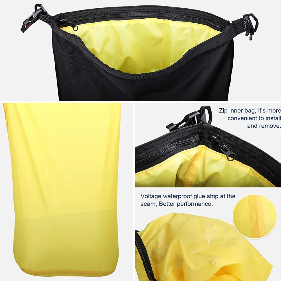 ENJOHOS Borsa Moto Posteriore Impermeabile 20L Zaino Moto Sella Serbatoio