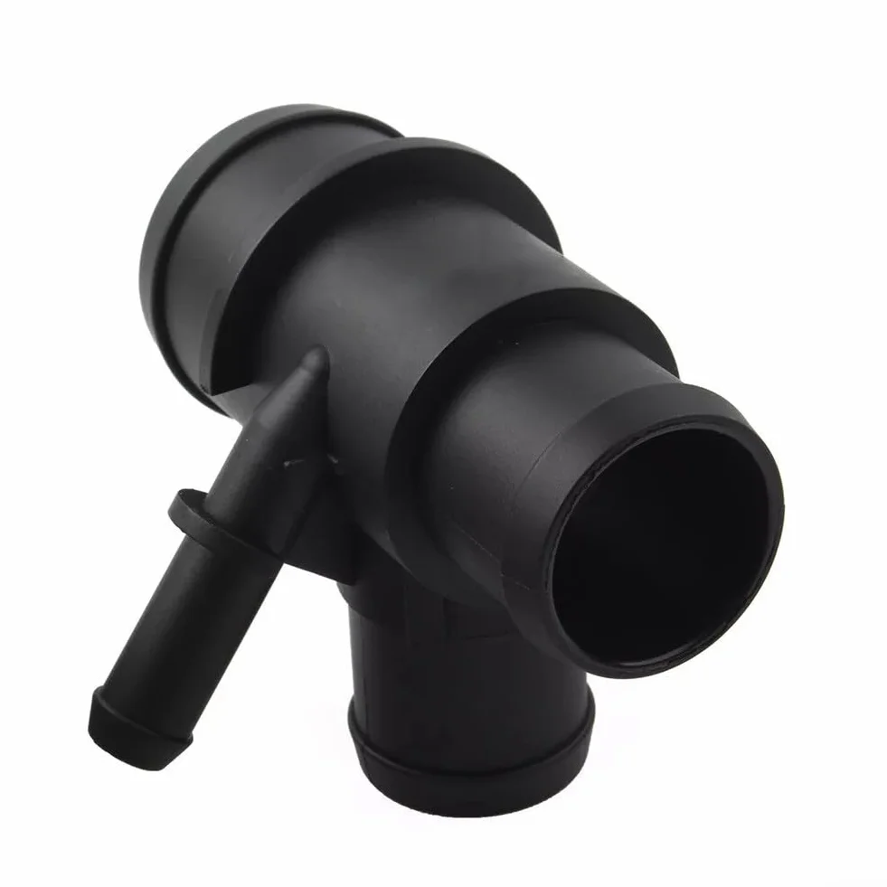 Gdfnmogo Alloggiamento termostato, connettore per tubo dell'acqua, LR025969 OEM, plastica ABS, nero, garanzia di prestazioni durature, sostituzione diretta