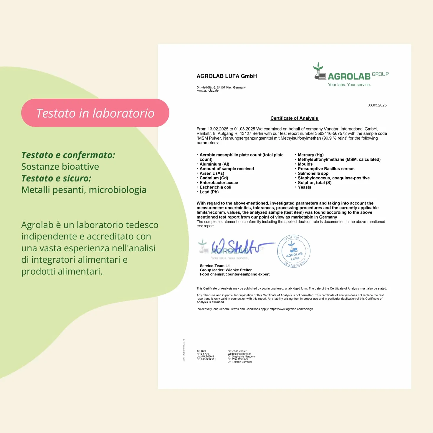Vegavero® Zolfo in polvere puro 99,9% 1Kg Salute Articolazioni Unghie Capelli Senza Additivi Vegan