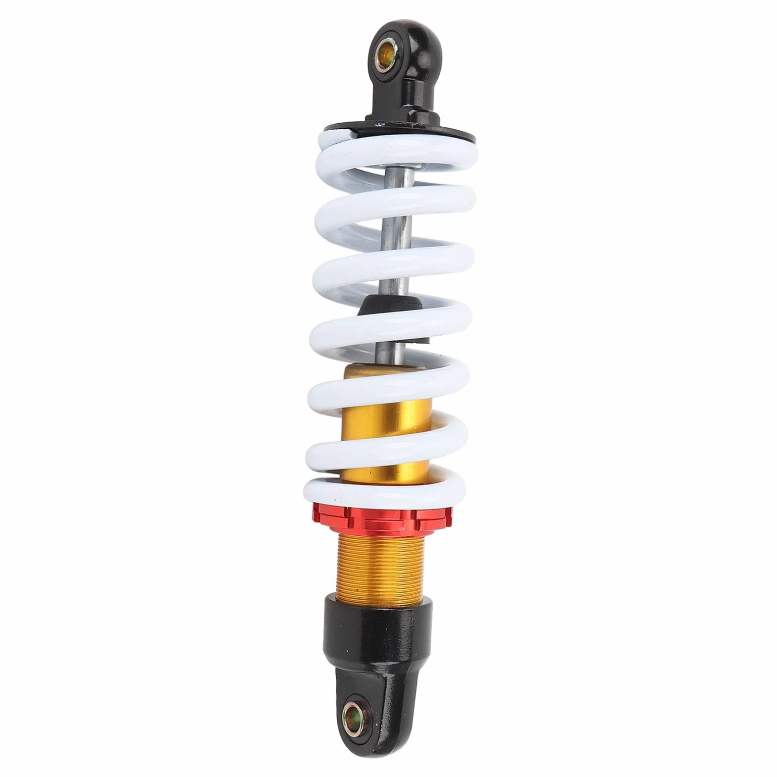 Ammortizzatore per moto da 260 mm, ammortizzatore a sospensione universale con molla da 11 mm di diametro e smorzamento regolabile per moto da cross, ATV, quad, go-kart e scooter d
