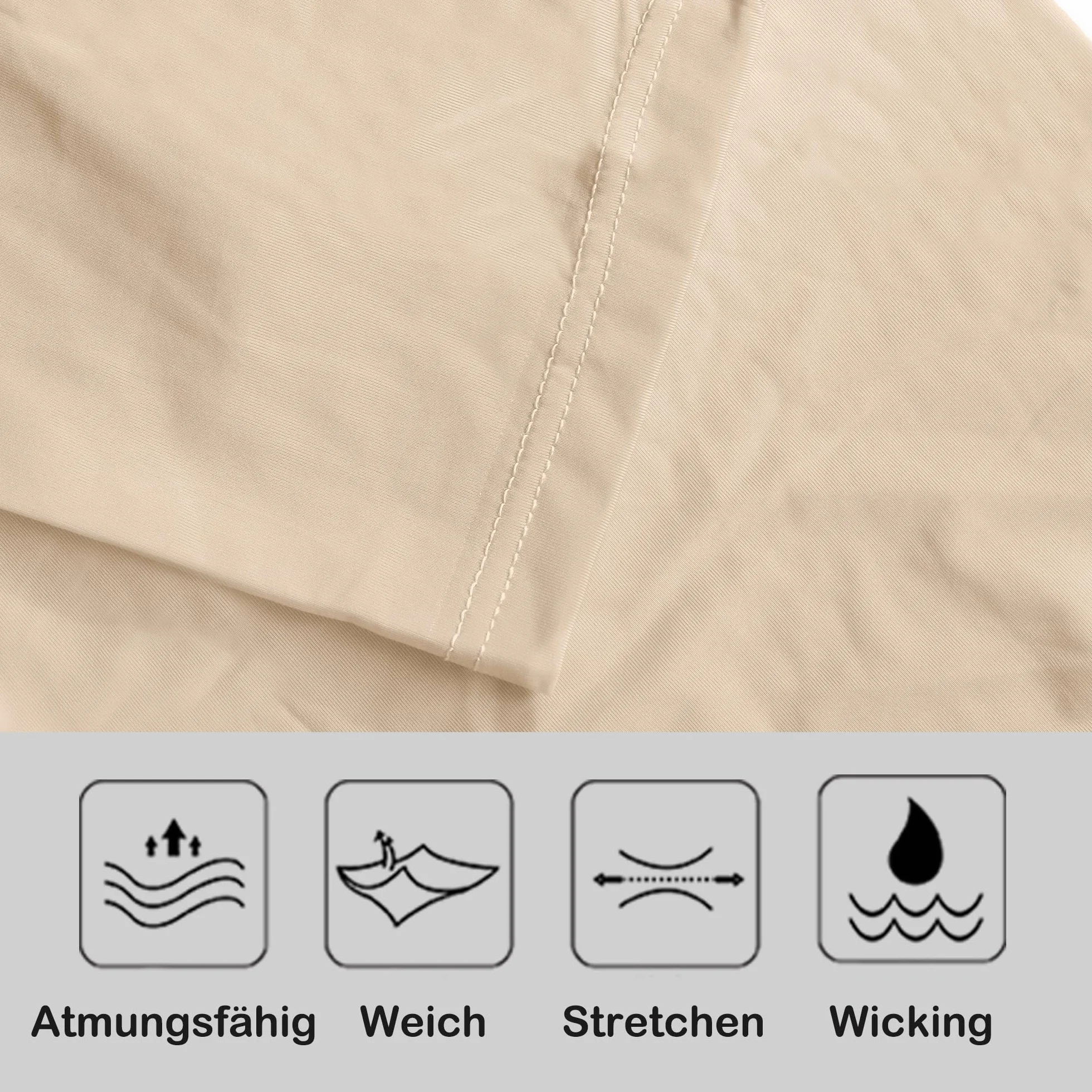 QiaTi Leggings Lunghi Compressione Uomo