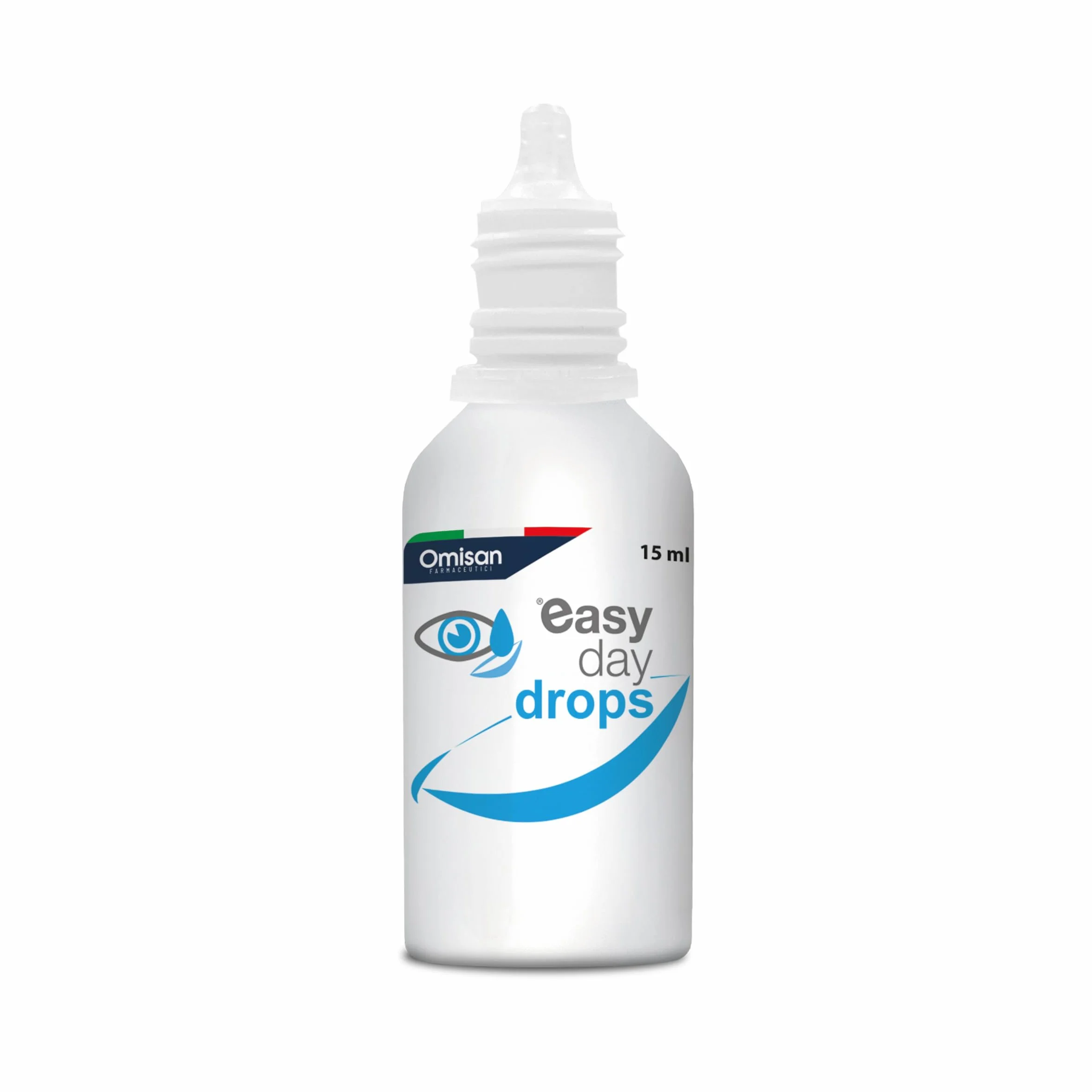 Easy Day Drops 3in1 Collirio Sterile Idratante Rinfrescante Umettante con Acido Ialuronico per Lenti a Contatto 2 x 15 ml