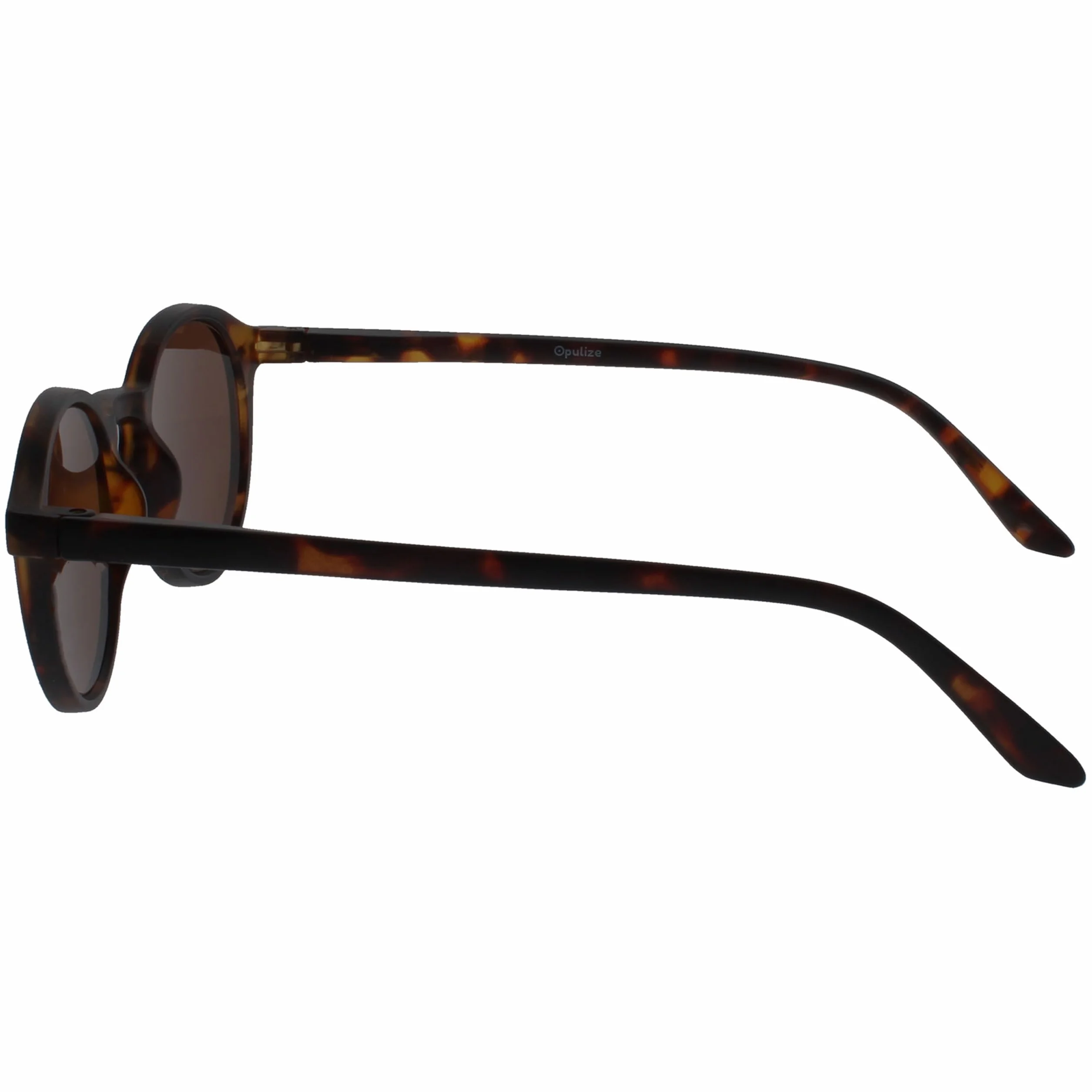 OPULIZE REY Occhiali da Lettura con Lenti da Sole +1.50 Nero Opaco Marrone Tartarugato Pacco da 2