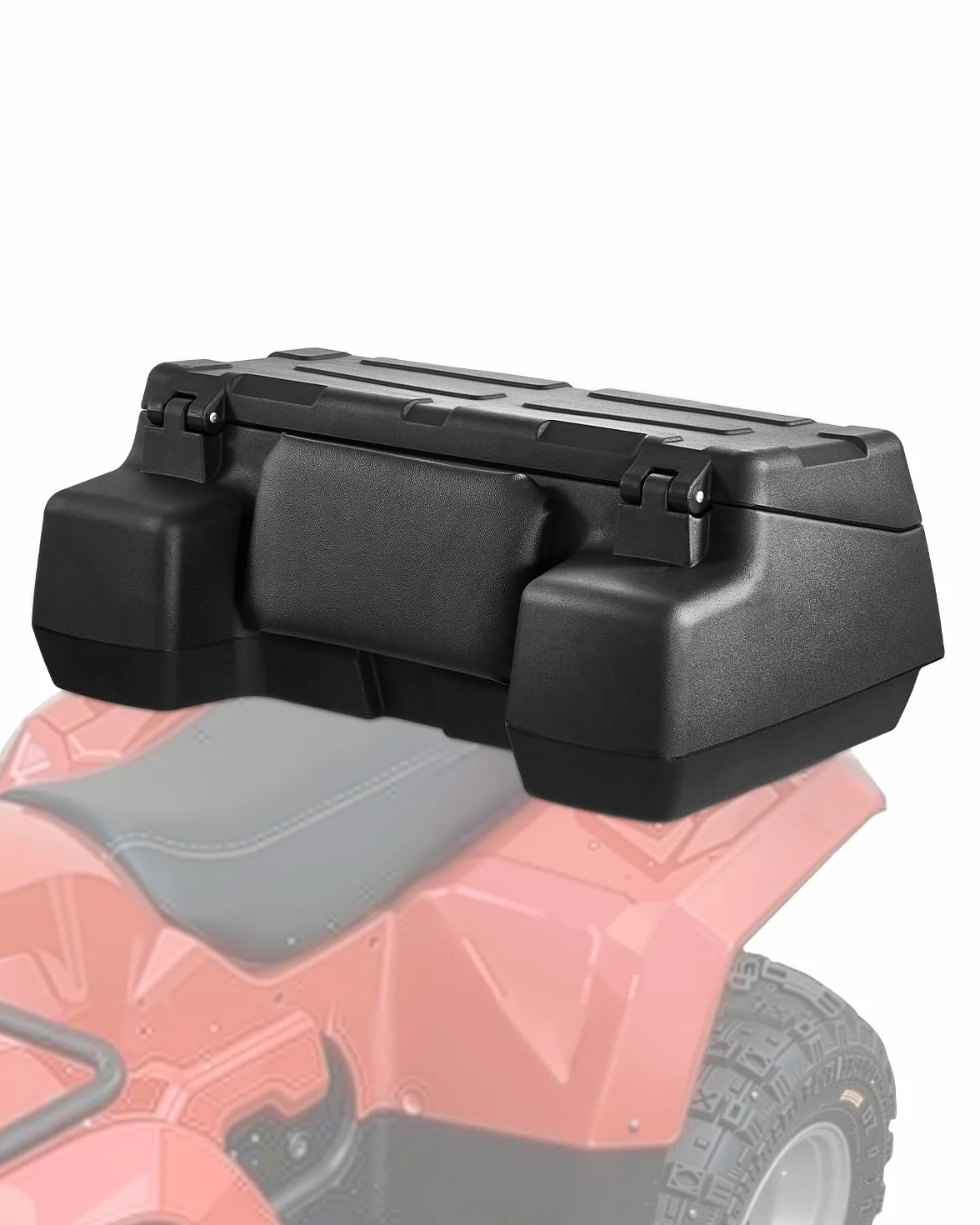VEVOR Contenitore Sdraio da Auto ATV UTV Posteriore 95L LLDPE Impermeabile con Serratura Nero