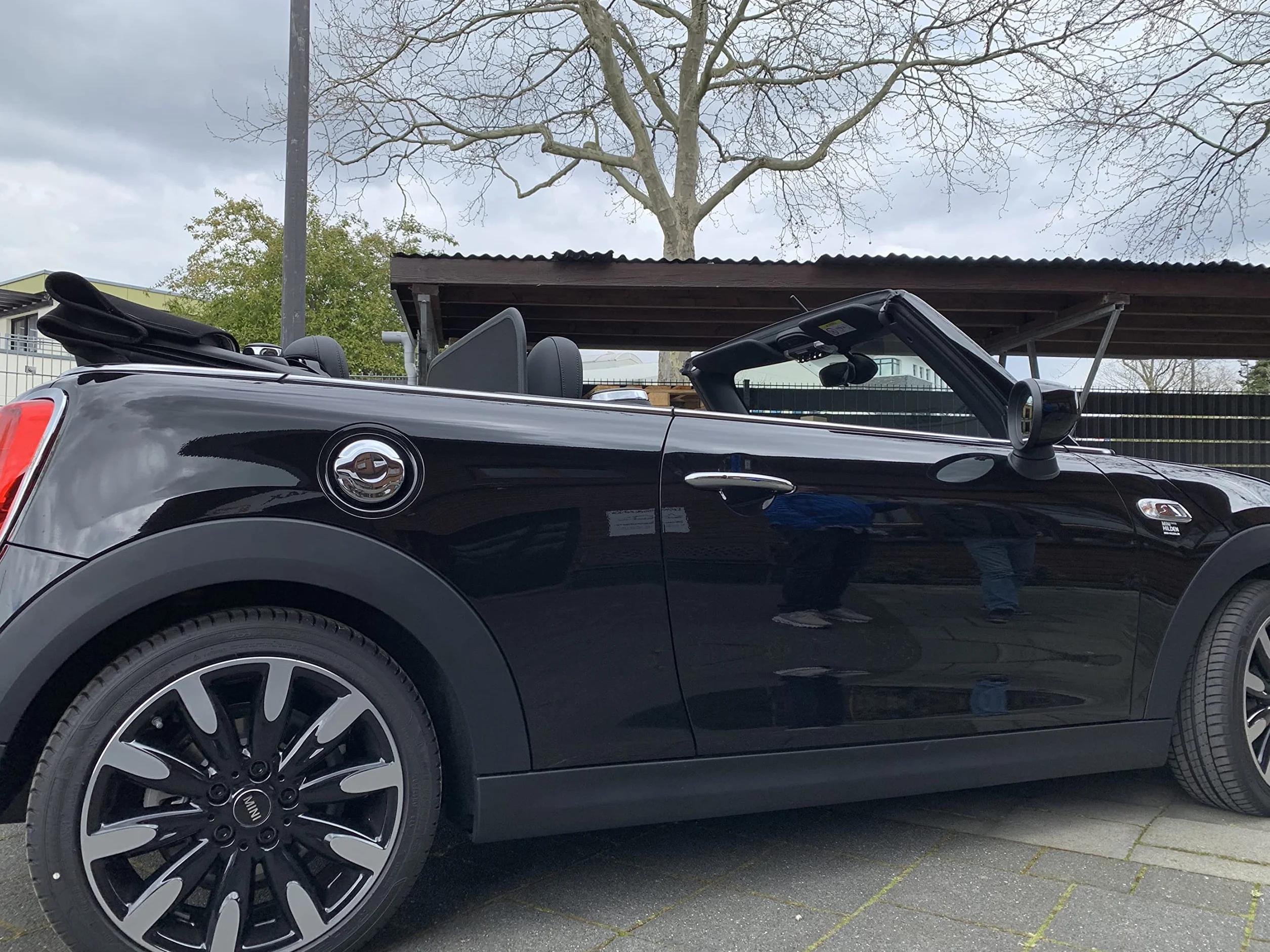Deflettore antivento per BMW Mini One Cooper F67 Mk IV Cabrio z etui