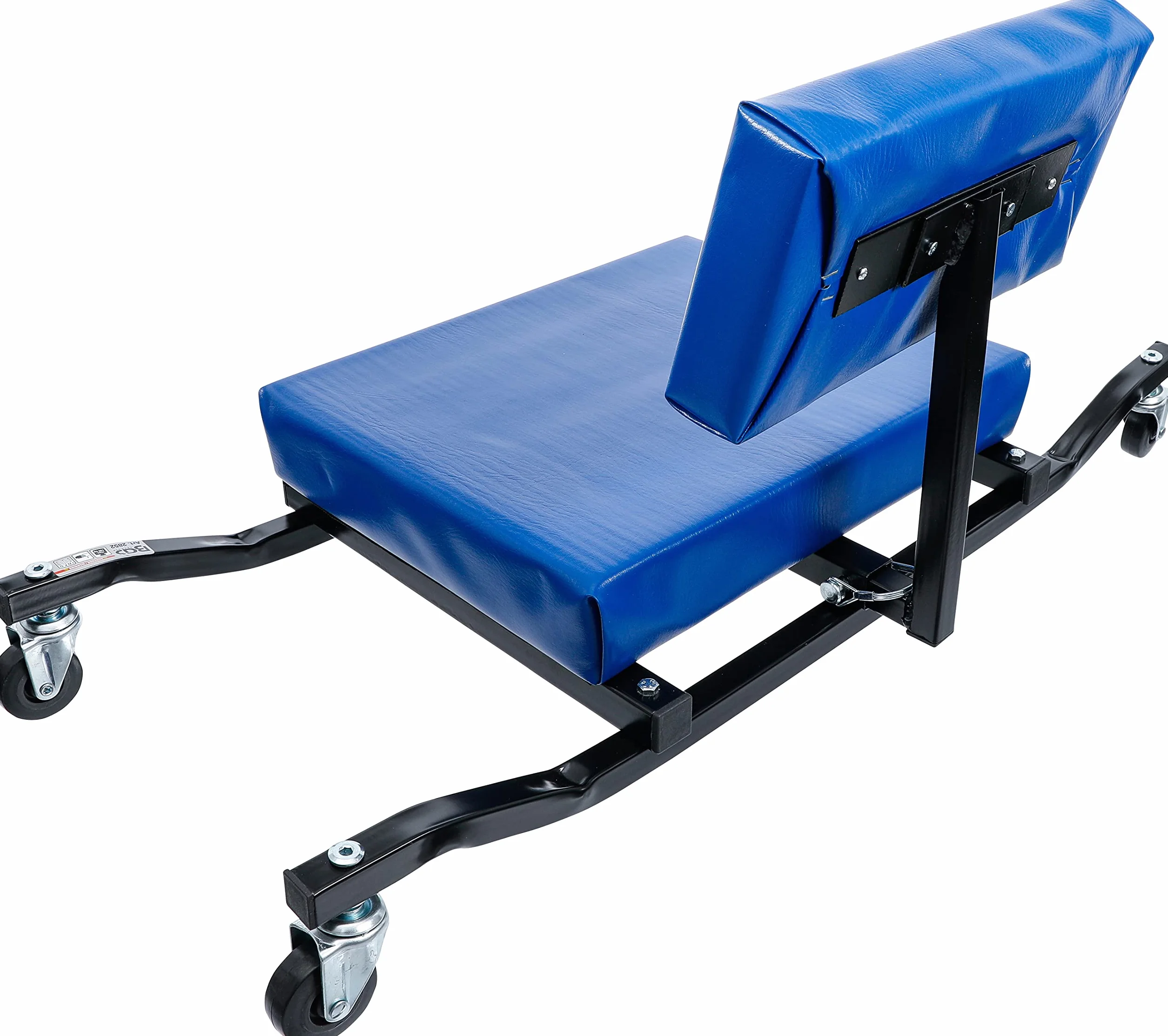 BGS 2852 Sgabello da officina con rotelle extra piatta
