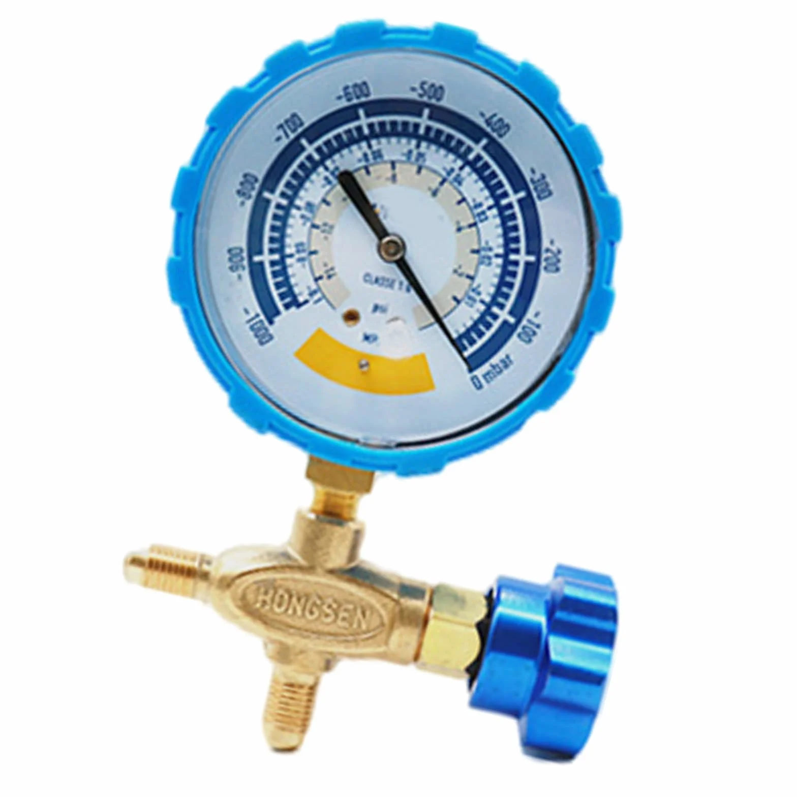 Manometro Accurato Strumento Misuratore Dell'aria 0-1000mbar 1/8 Connettore Vuoto