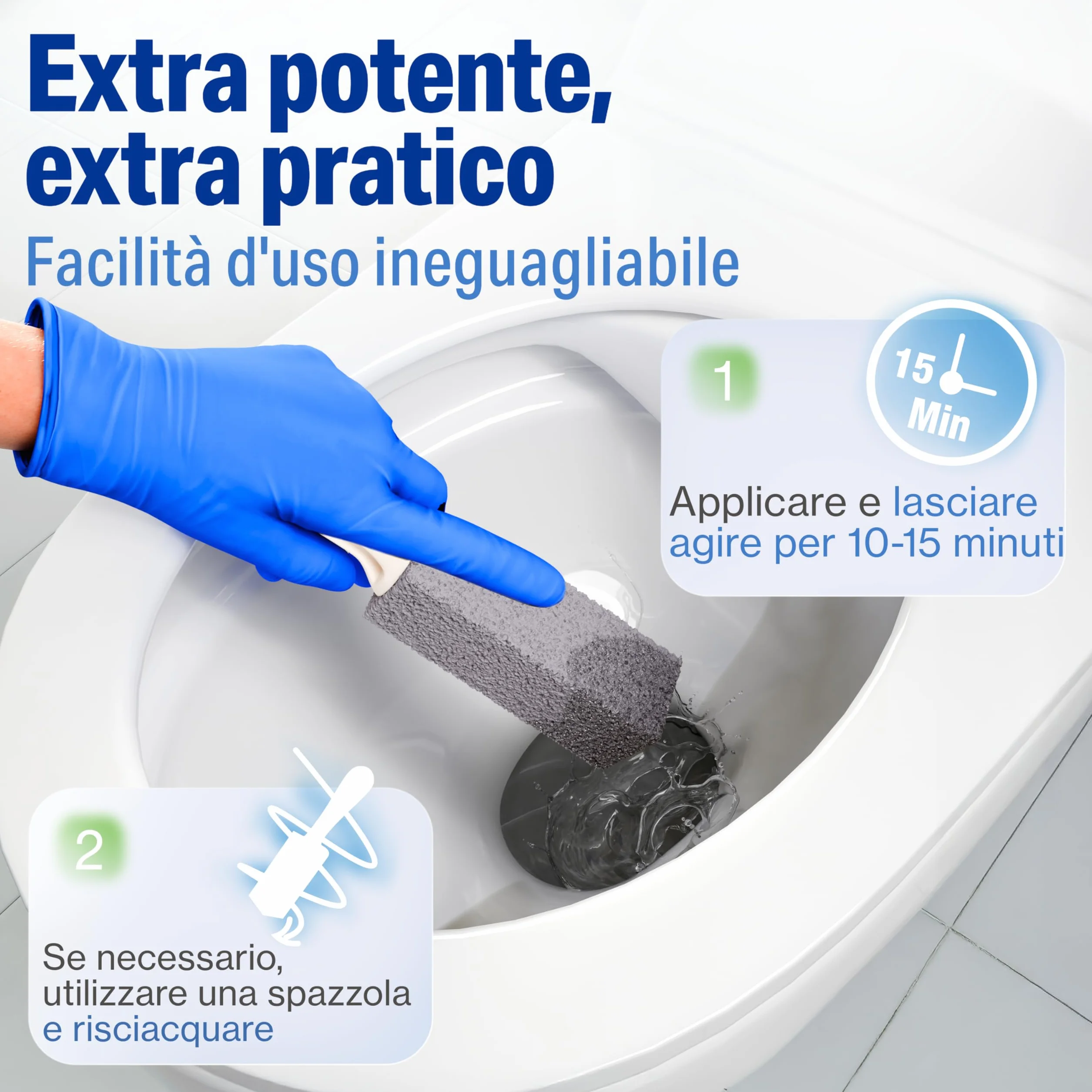 Efficace anticalcare bagno 1L sgrassatore anti calcare cassetta wc Prodotto pulizia casa
