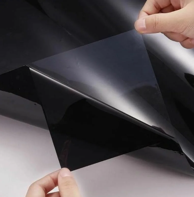 Pellicola Oscurante 50% Vlt Nero Chiaro 76cm X 3m Controllo del Calore Oscuranti per Finestre Riflettente Vetri Auto