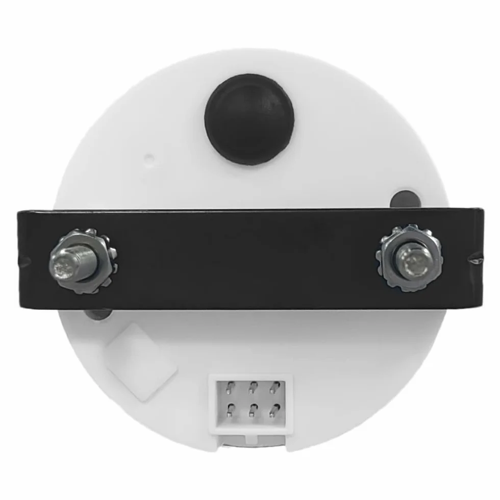ELING Misuratore digitale multifunzione da 52 mm con indicatore di livello del serbatoio del carburante, pressione dell'olio, indicatore della temperatura dell'acqua 12 V 24 V con retroilluminazione a