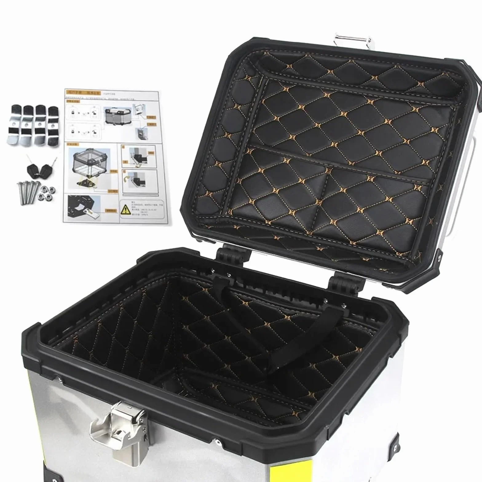 Moto Posteriore Portapacchi Per 800MT Per CF 800 MT Tronco Del Motociclo Top Box Lato Caso Dei Bagagli Pannier Rack Telaio Posteriore Del Casco Topcase Supporto Accessori Moto Portapacchi(Luggage Brac