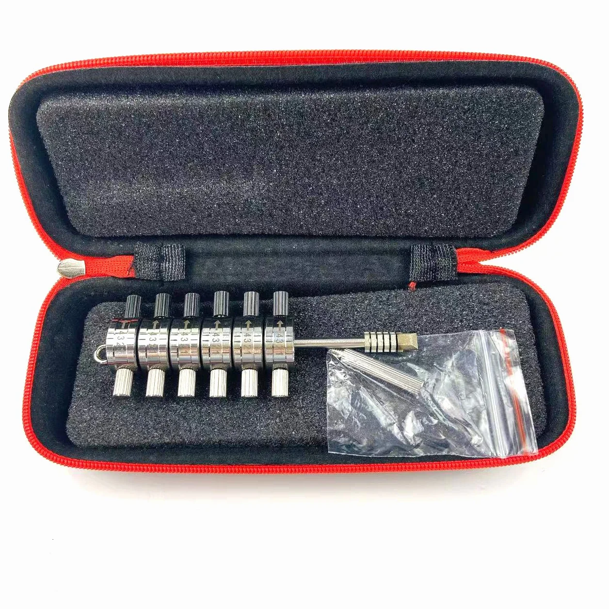QiDAi Strumento di decodifica e selettore per auto a 6 pin, kit professionale per fabbro