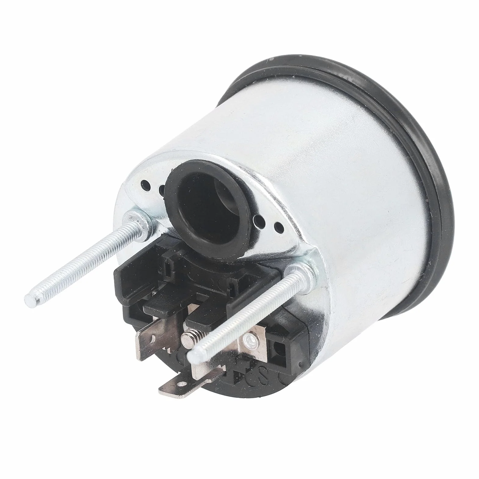 Termometro della Temperatura 'acqua, Operazione Stabile in Lega di Alluminio Easy Installazione Calibro Temperatura 'acqua 40-120 ℃ Copertina Trasparente per Veicoli (12V （310-030-002）) (24V