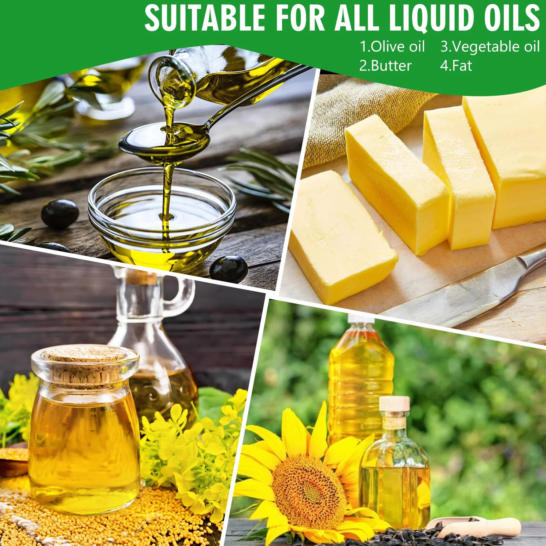 Polvere di Solidificazione per Olio da Cucina 340g - Smaltimento Ecologico Oli di Frittura