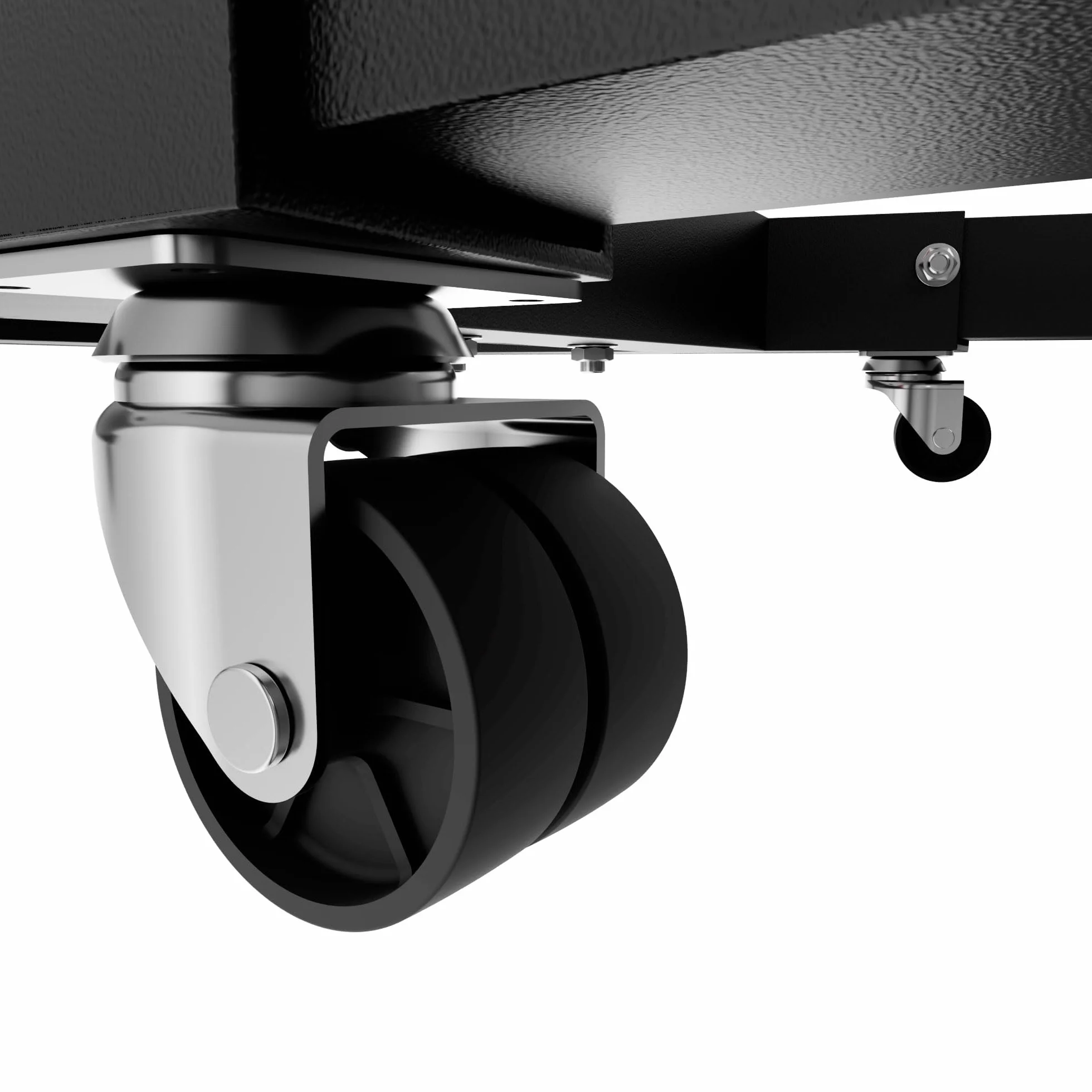 Keplero Cavalletto di Sostegno per Motore Max 900Kg in Acciaio Supporto con Bracci Girevoli 360° Nero