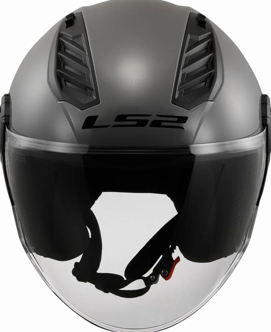LS2 Open Faced Motorcycle Helmet Airflow II ECE 22.06