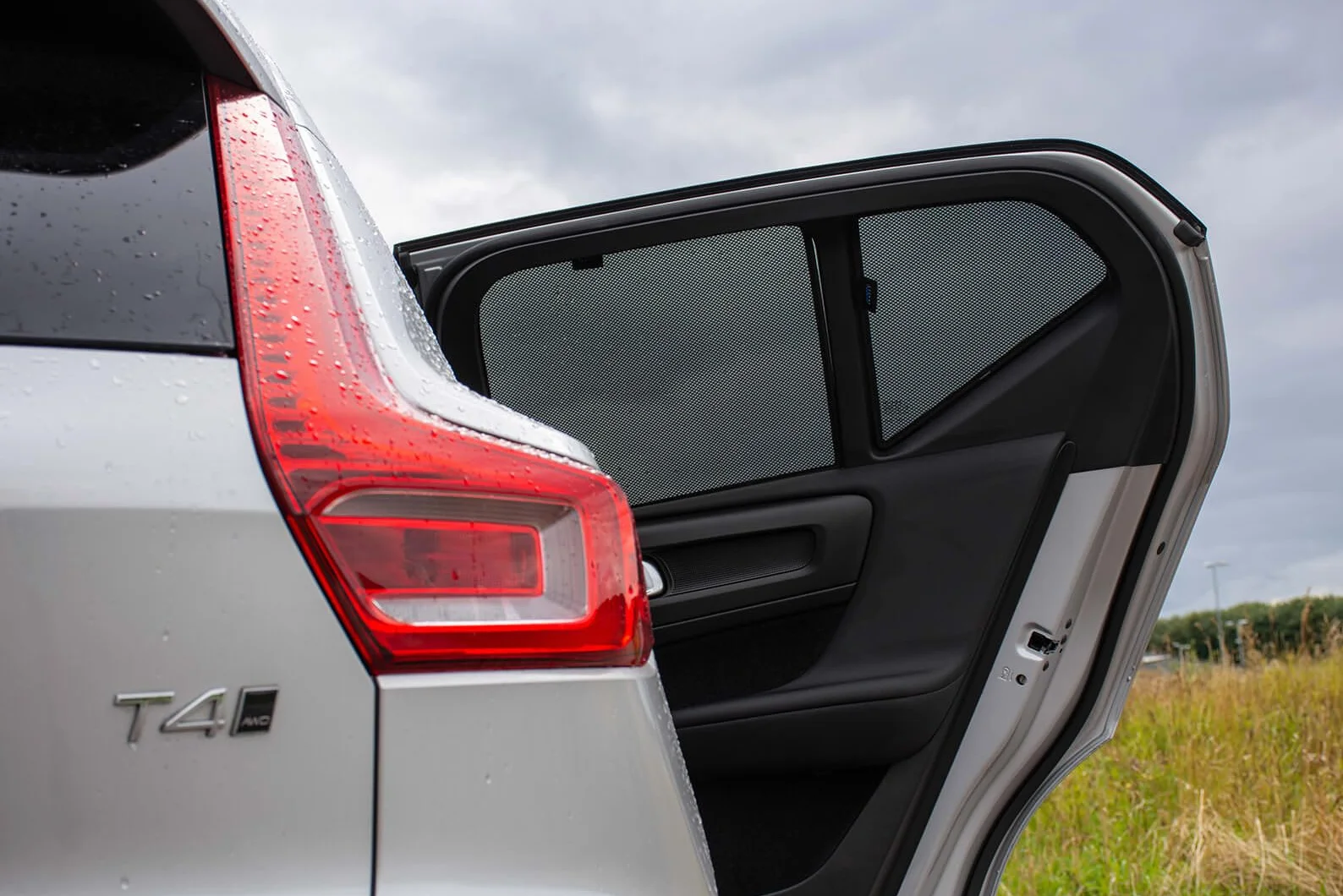 Set di Car Shades (Porte Laterali Posteriori) Compatibile con Volvo XC40 2018- (4-Parti) Tendine Parasole su Misura