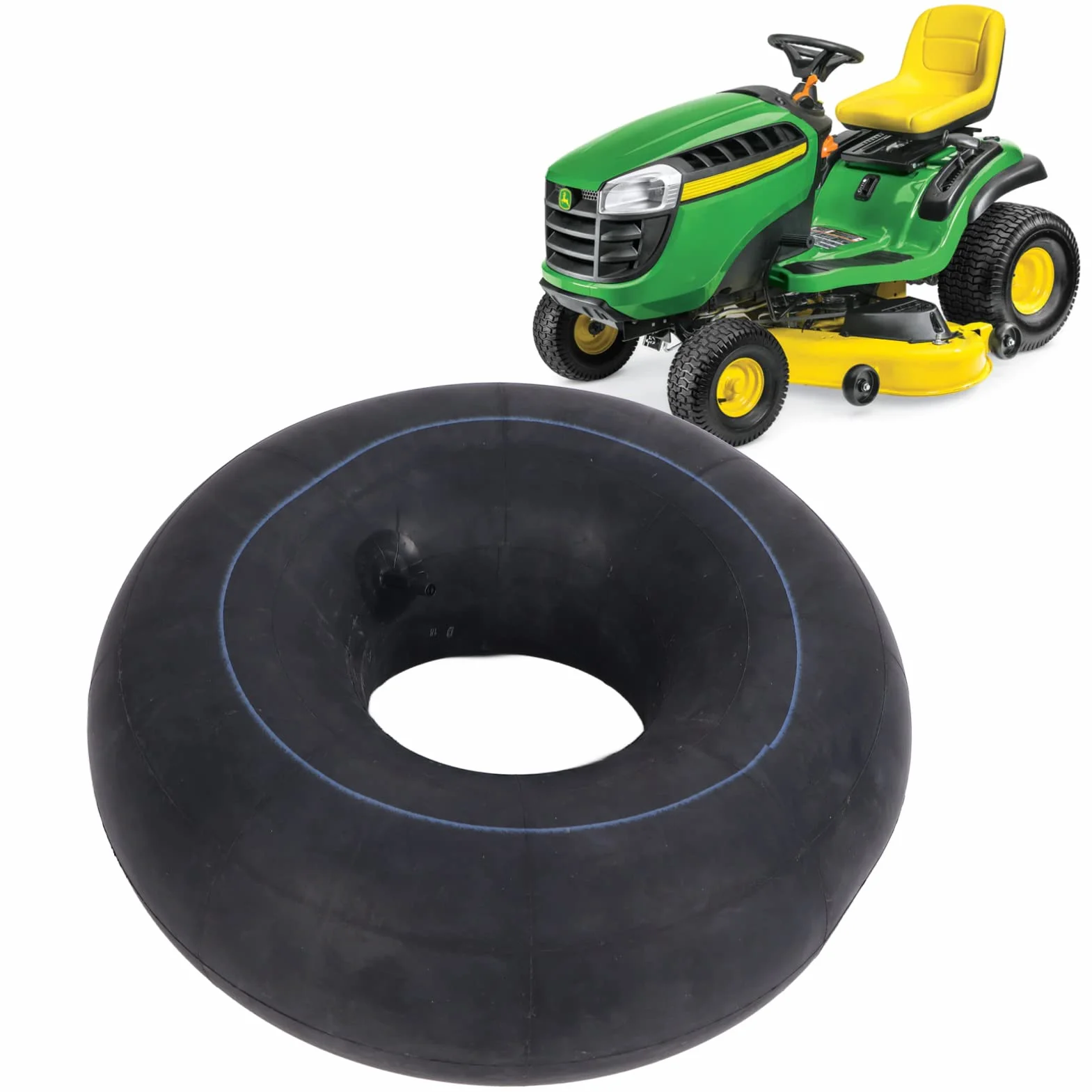 Camera D'aria per Trattori, Pneumatici Tosaerba 20x10x8 con Steli Valvola in Gomma Corti TR13 Adatti Veicoli Carrelli Pianali Cerchi da 8 Pollici Compresi tra 8,0 e 10,0