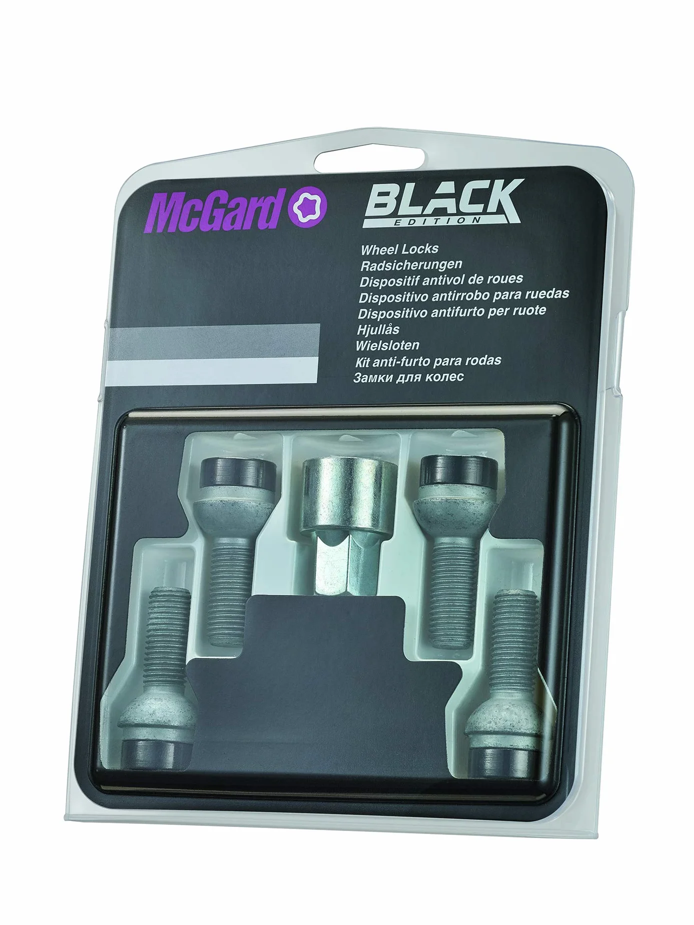 McGard 28018 SUB Antifurto per ruote M14x1.5 26,7mm SW17 Nero