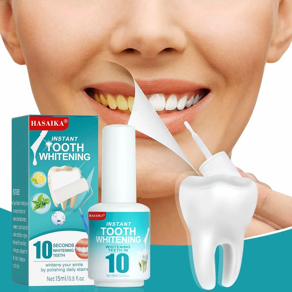 Vernice Sbiancante Istantanea per Denti Sensibili, Gel Delicato Bianco