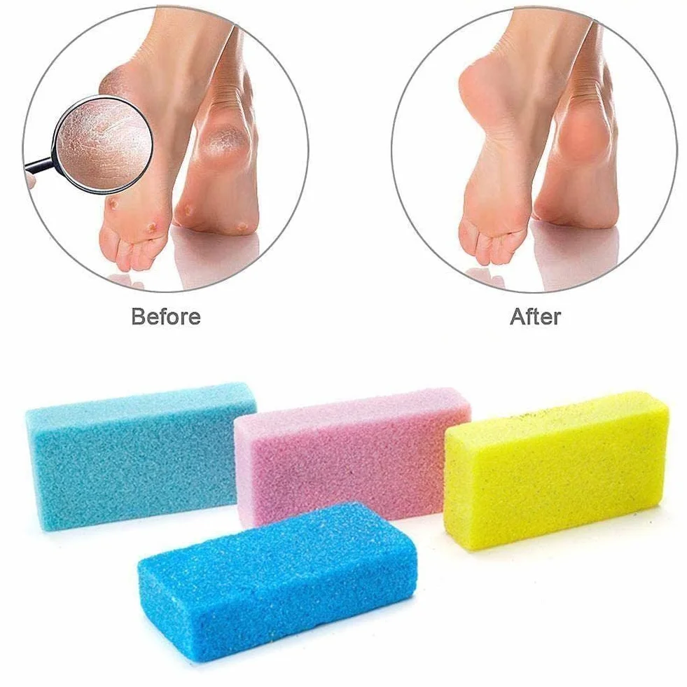 PU Schiuma Rettifica Piede Pietra Rimuovi Calli Pelle Morta Cura Piede Pomice Spugna Portatile