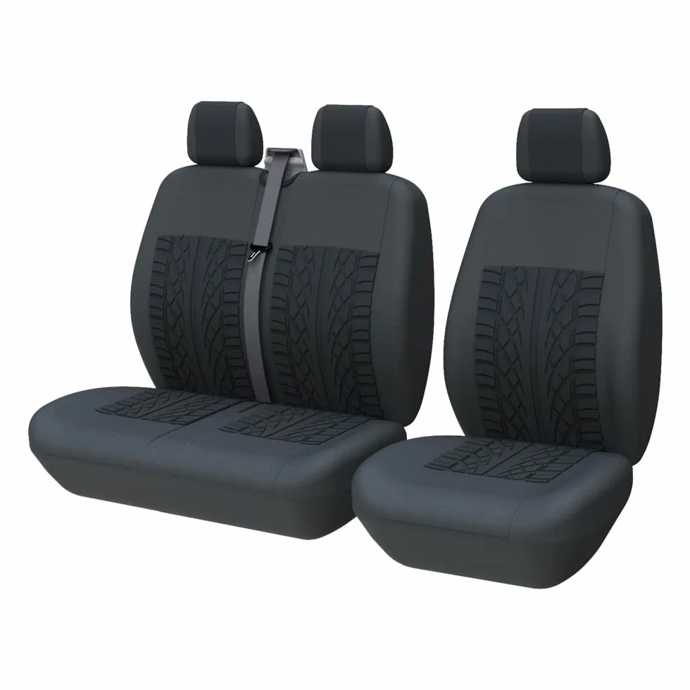 TOYOUN Coprisedile Universale Poliestere Copertura Sedile Auto 2+1 Anteriore