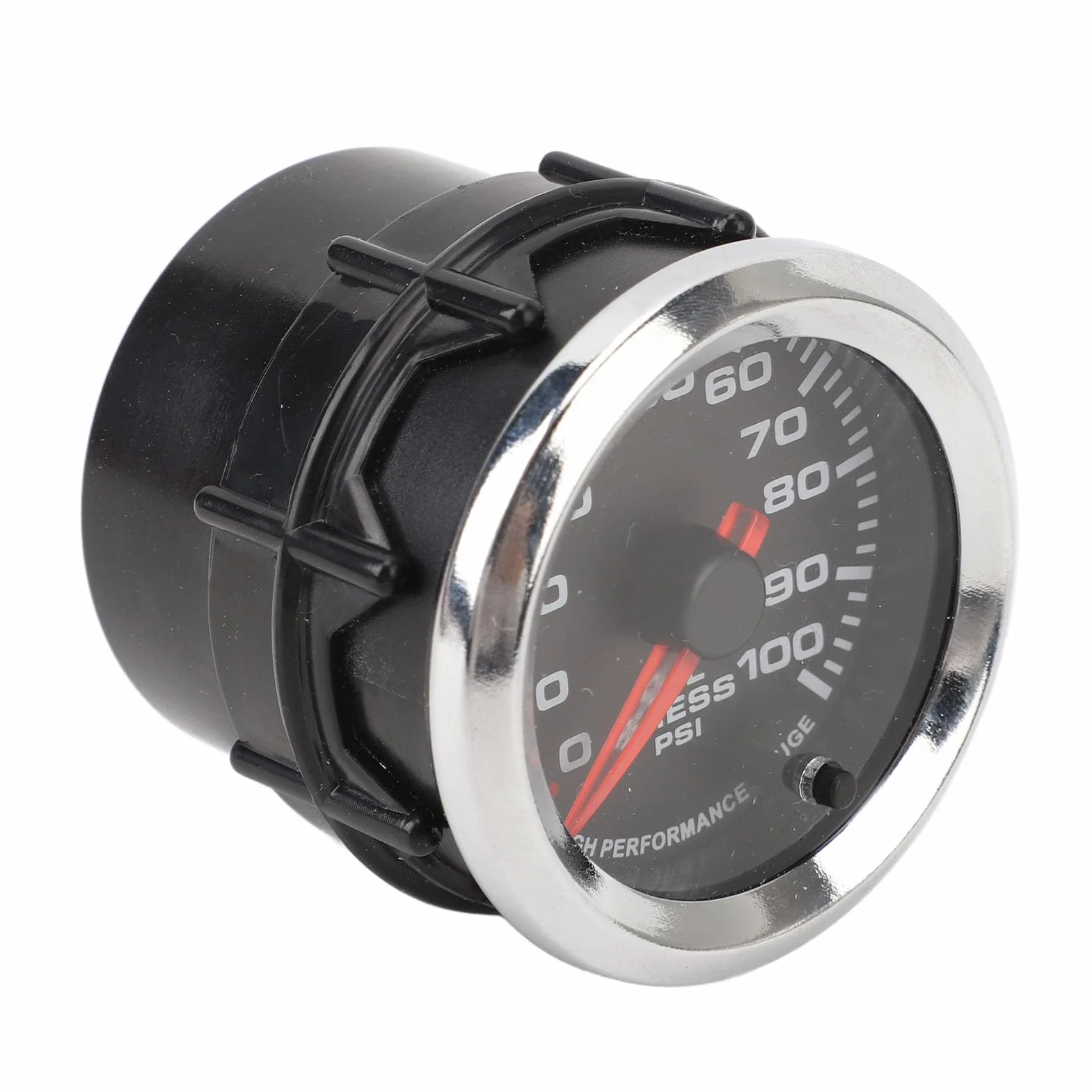 Aramox Manometro Digitale Pressione Olio Auto, Display 12V, 52 mm, 0-100 PSI, Alta Precisione