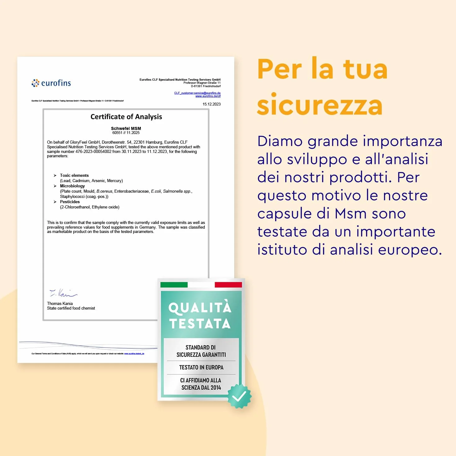 Integratore MSM Puro 99,9% Metilsulfonilmetano Zolfo Organico 1600mg 365 capsule vegan