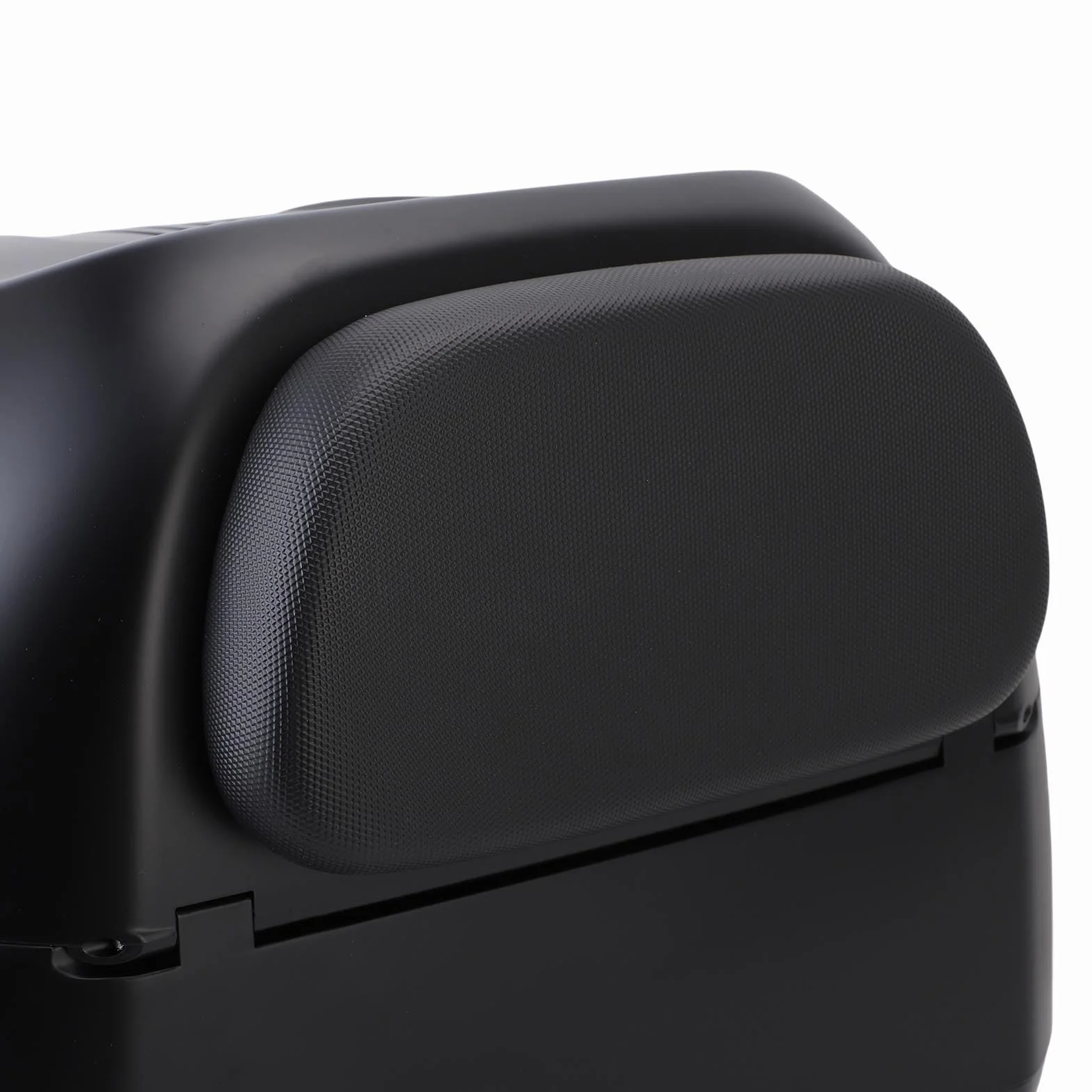 Bauletto Posteriore per Moto da 35 Litri, ABS Impermeabile, Design Vintage, Adatto per Casco Integrale, Ideale per Moto e Scooter (BLACK) (BLACK)