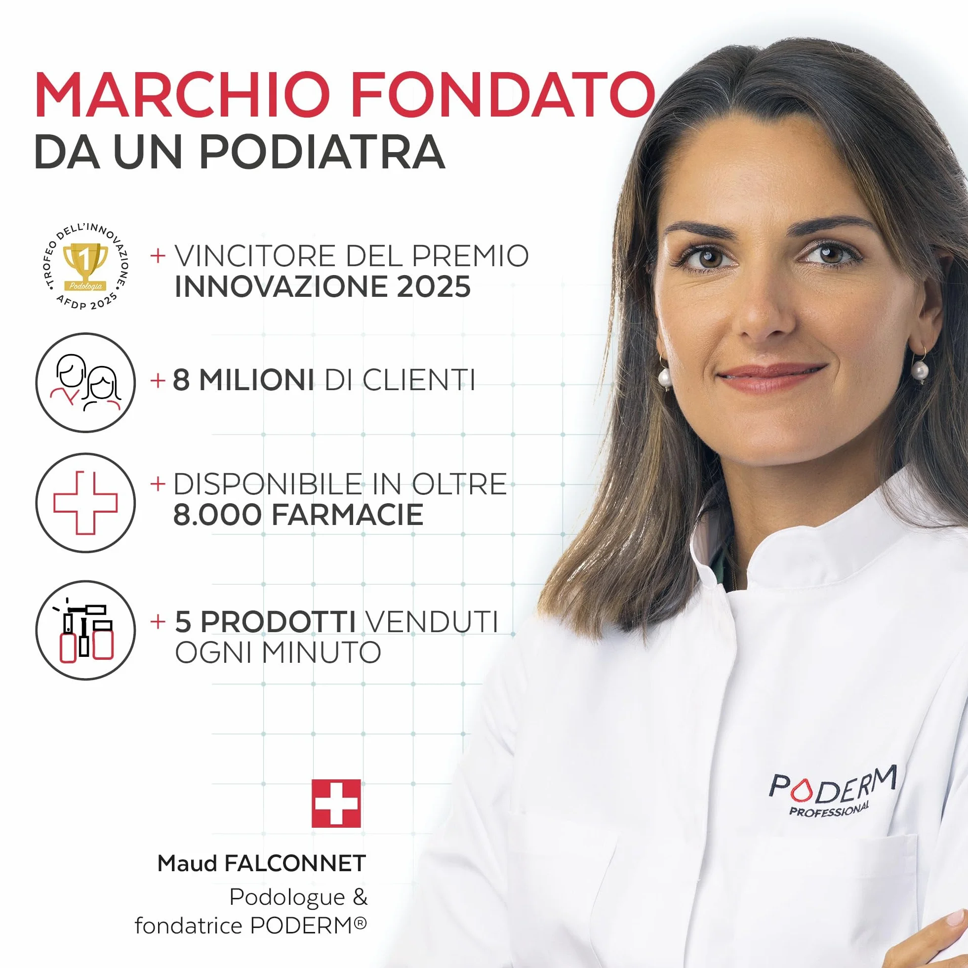 PODERM OLIO DI SIERO PIEDI TEA TREE Ripara lenisce irritazioni prurito desquamazioni Cura dei piedi Swiss Made