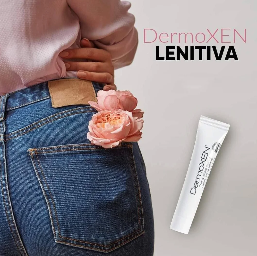 DERMOXEN Crema Intima Lenitiva 20ml per Prurito e Bruciore, Irritazione Vaginale e Post Depilazione