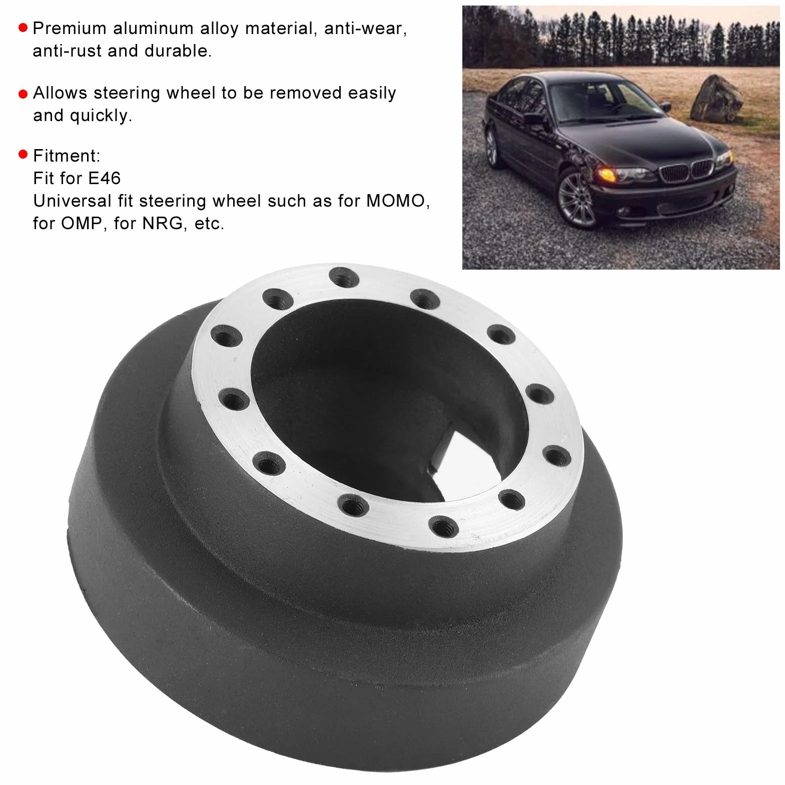 Kit Adattatore Mozzo Volante E46 MOoMOo/OOMMP/NnRrG
