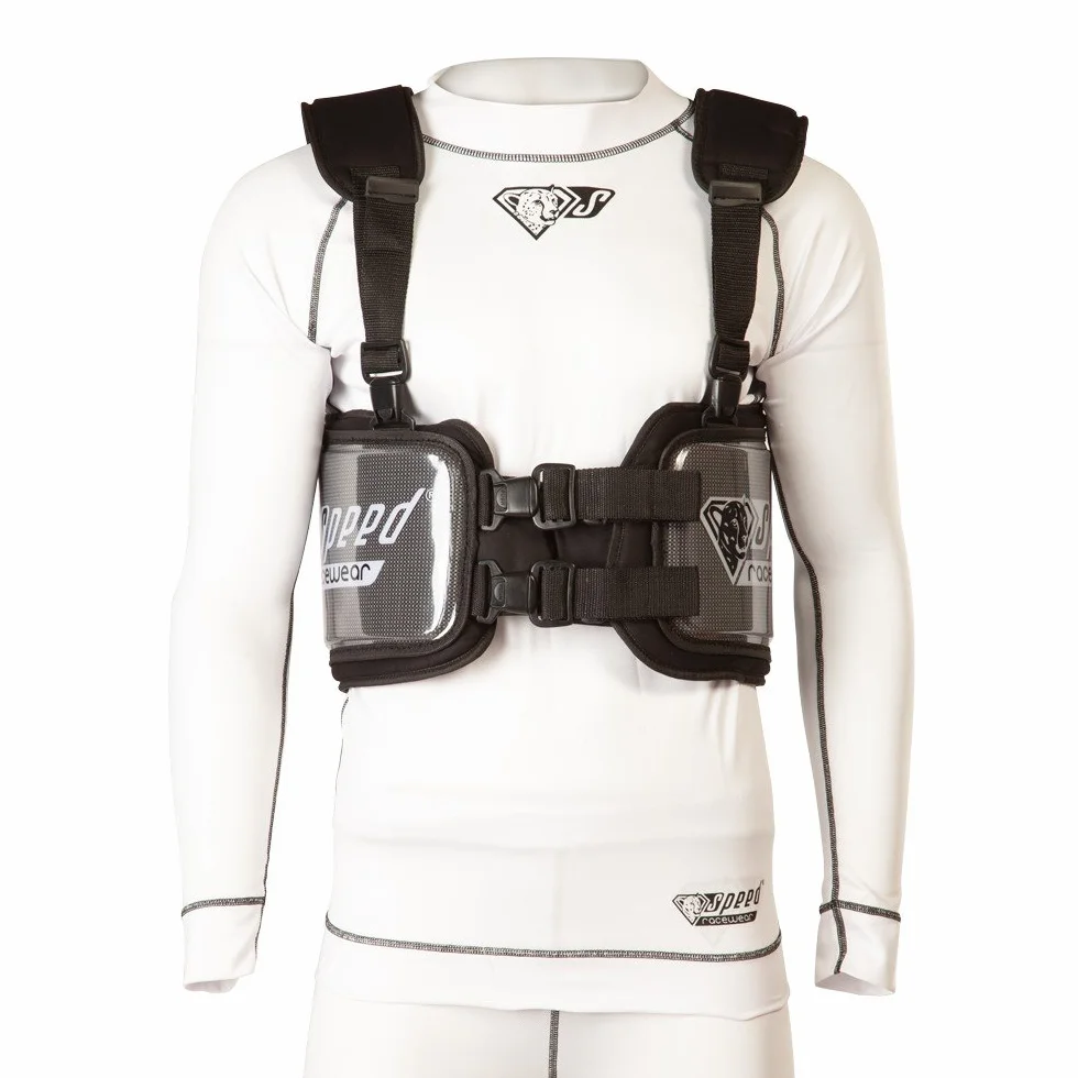 Speed gilet di protezione Saturn, in Kevlar, nero