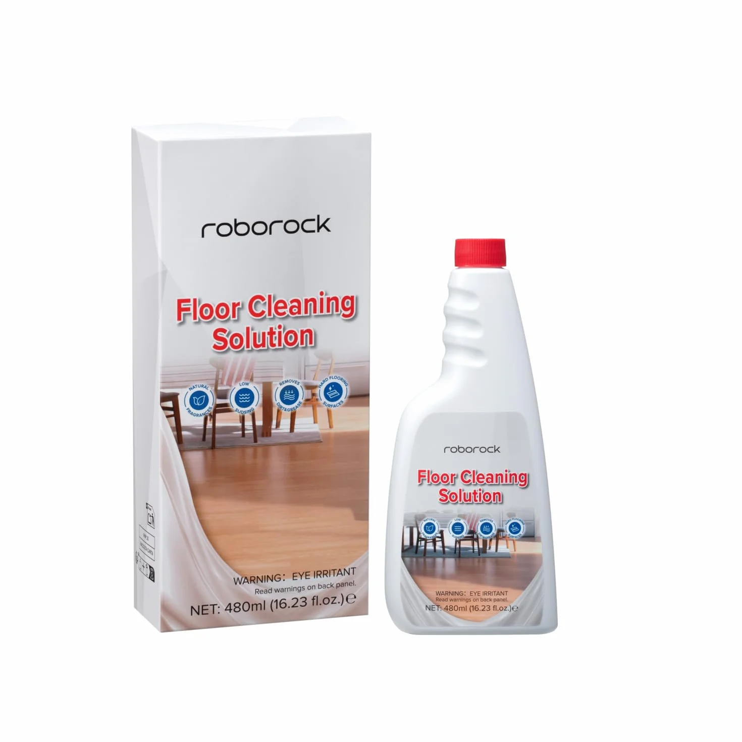 Roborock Detergente per Pavimenti 480ml Concentrato Diluizione 1:200
