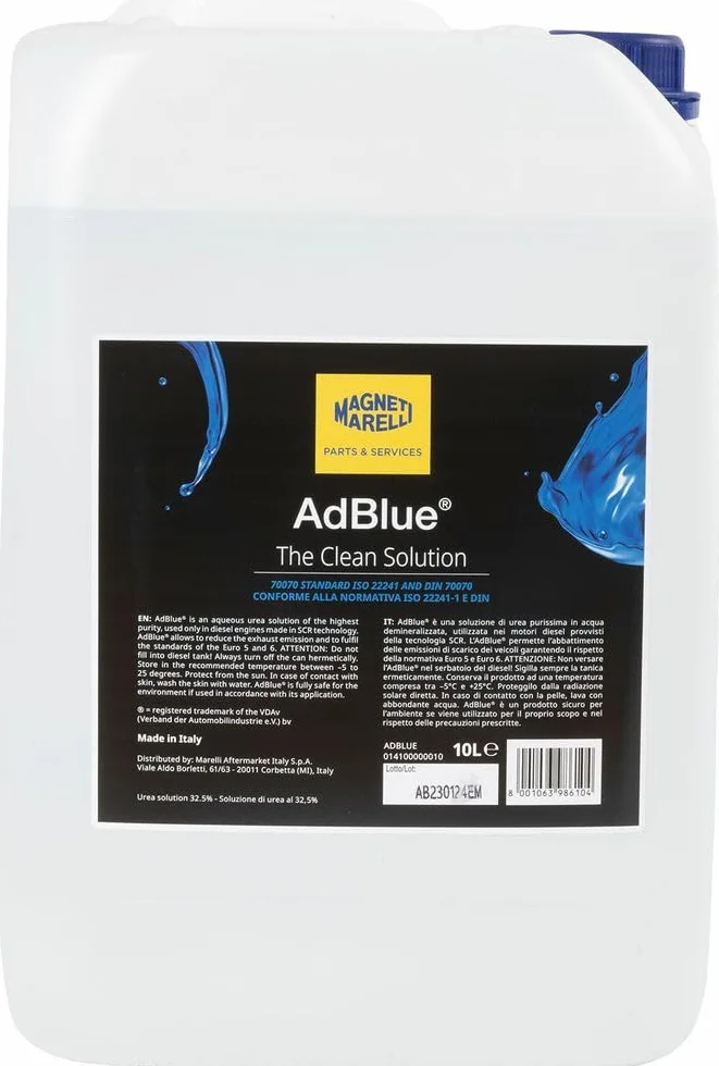 Magneti Marelli Ad Blue Tanica 10 Lt Universale per Motori Diesel con Sistema SCR