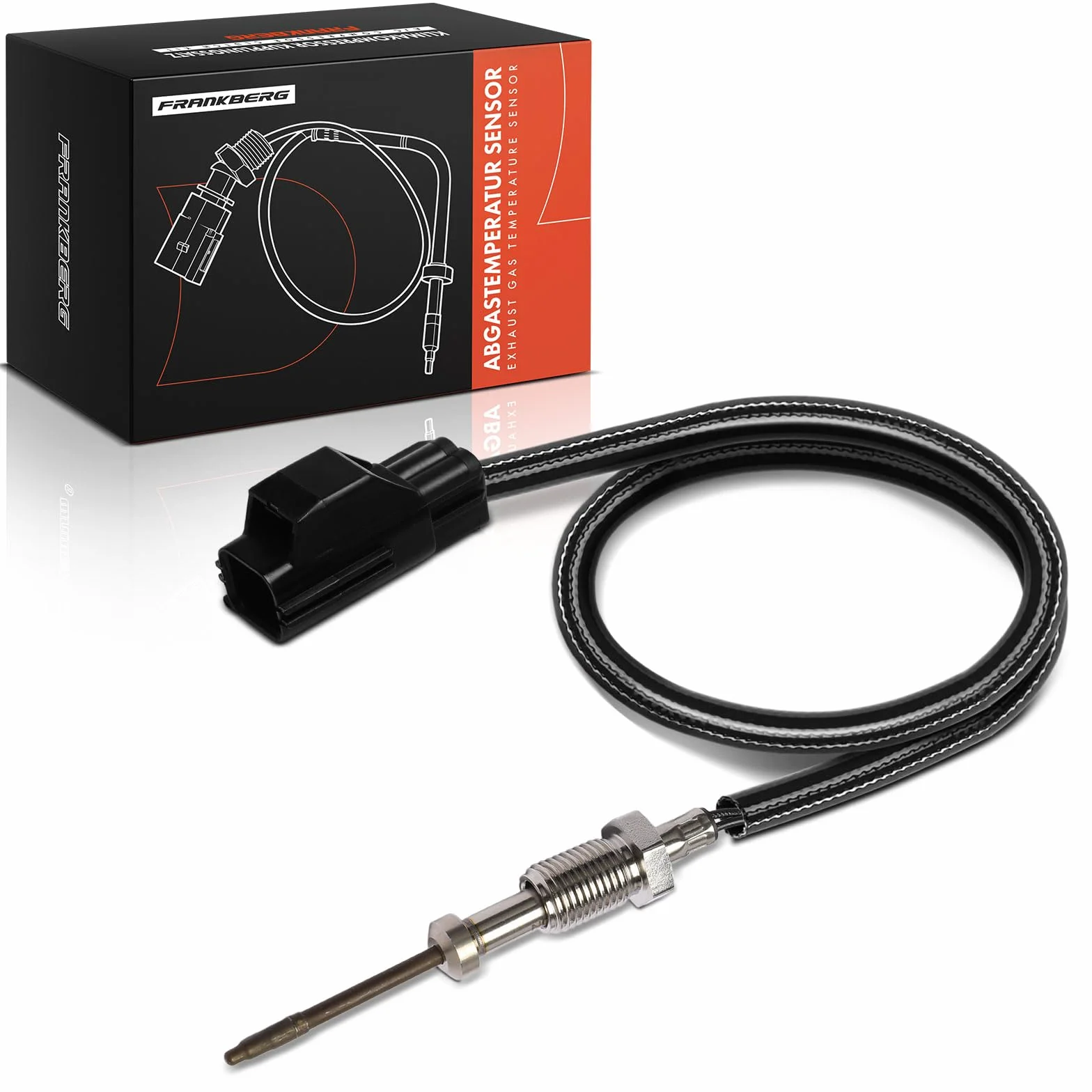 Frankberg Sensore temperatura gas di scarico Compatibile Focus III Turnier Tourneo Connect C-Max II