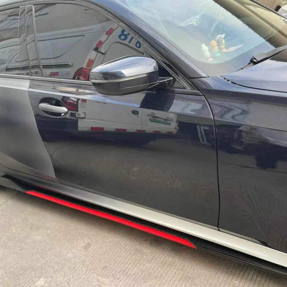Minigonna Laterale Auto per Alfa Romeo Giulia Stelvio Mito Giulietta Tonale 147 156 159, Splitter Lip, Spoiler per Minigonne Laterali per Auto, Colore F
