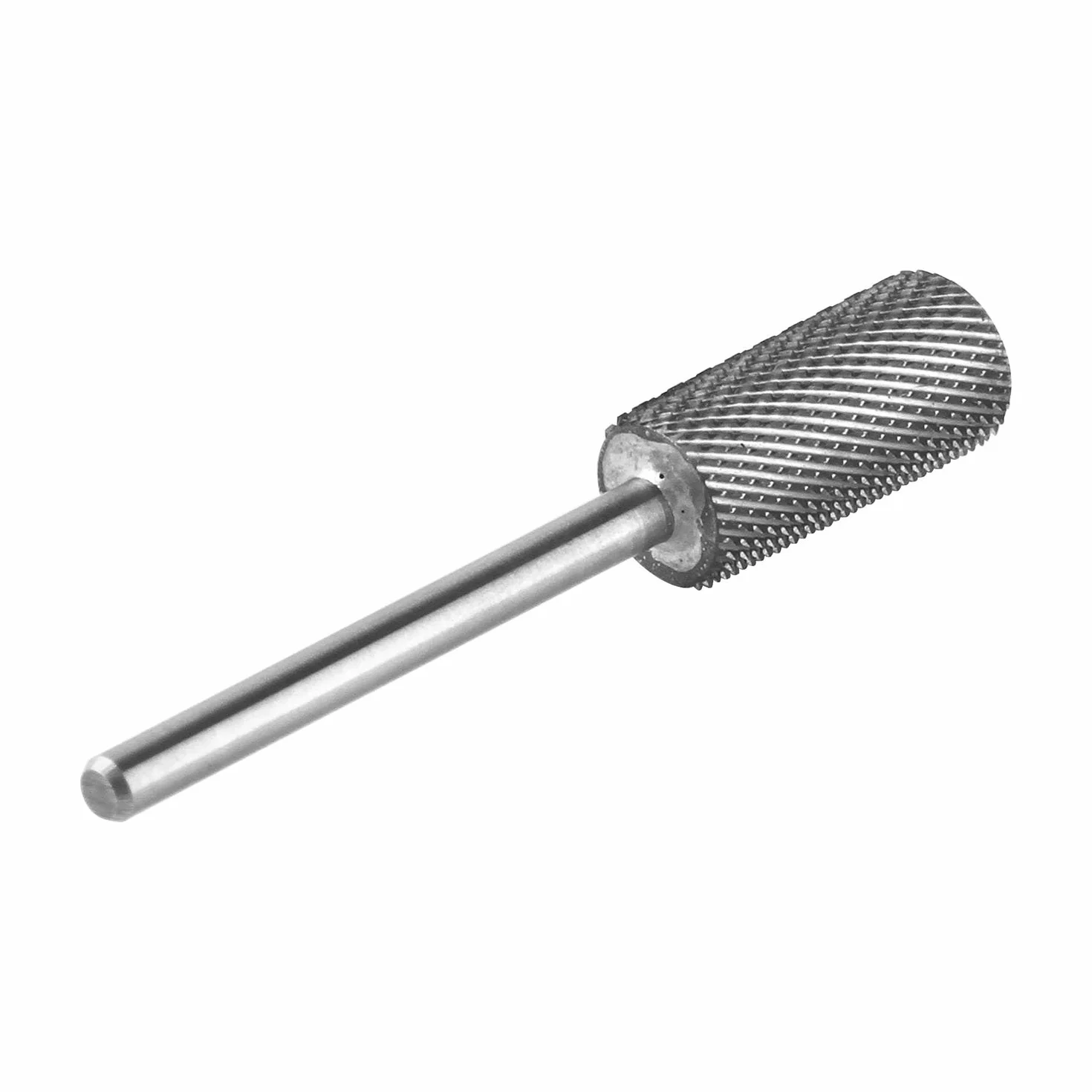 JCMaster Punta per Fresa Unghie Cristallo Carbide Forma Cilindrica Grana Media Manicure Pedicure Rimozione Gel Acrilico