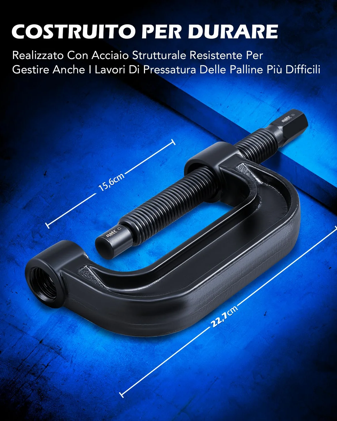 Orion Motor Tech 10 Pezzi Estrattore per Giunti Sferici 4 in 1 Pressa per Giunti Sferici e Set Rimozione Giunti a U per Auto 2WD 4WD