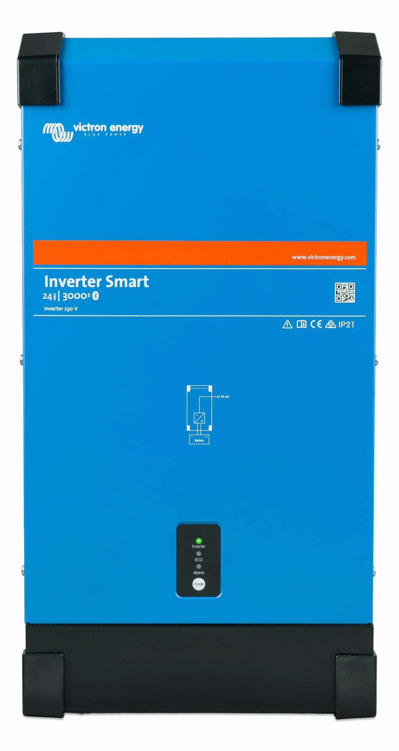 Victron Energy Smart 3000VA 24-Volt 230V AC Inverter ad Onda Sinusoidale Pura