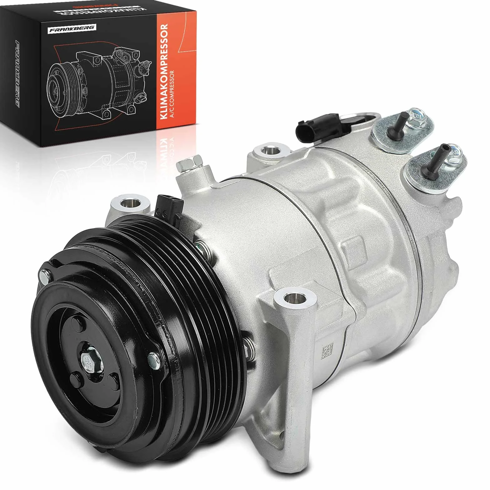 Frankberg Compressore aria condizionata con frizione Benzina Compatibile Renegade SUV 500X 334