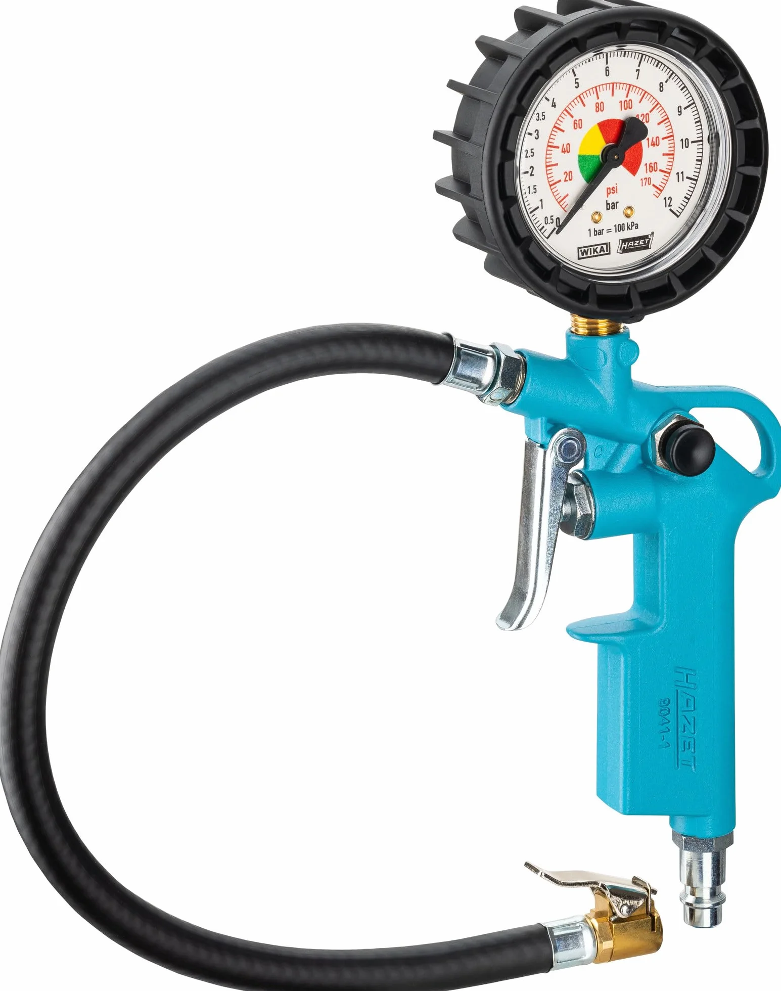 Hazet 9041-1 Strumento Per Controllo Pressione Pneumatici Argento