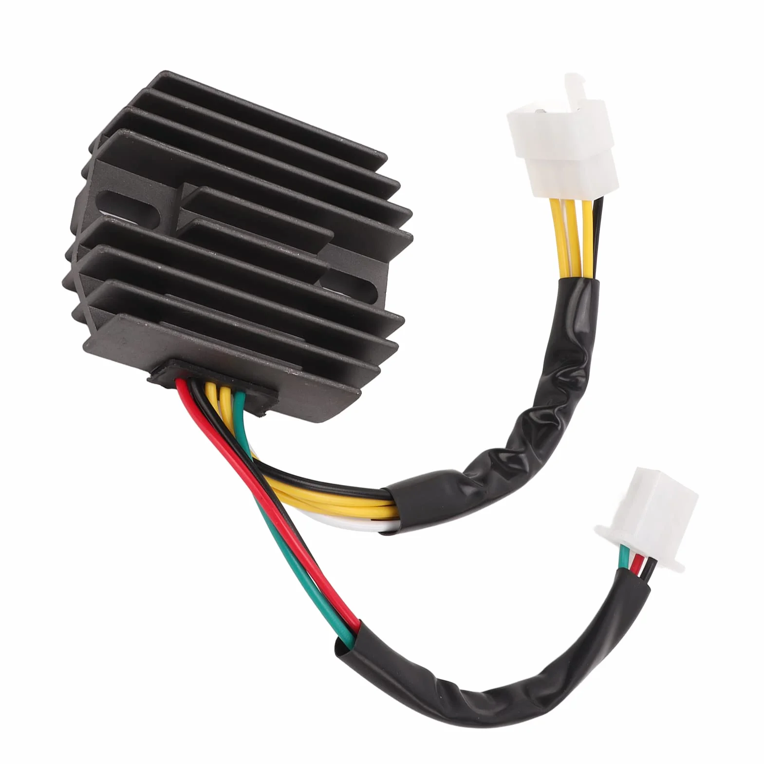Raddrizzatore Regolatore 12V Raddrizzatore di Tensione per Moto in Lega di Alluminio 31600 Ma6 000 Carica Stabile Dissipazione del Calore Installazione Semplice per CB700SC CB750 CB900 CB1000C