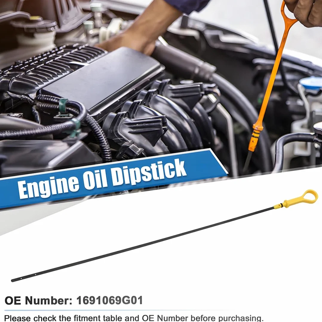 Astina Livello Olio Motore Suzuki 588mm Dipstick Olio Motore Auto Compatible for Grand Vitara Swift RS415 EZC21S Ignis RG413 FHX51S Liana RH416 ERA31S - 16910-69G01-000 1691069G01