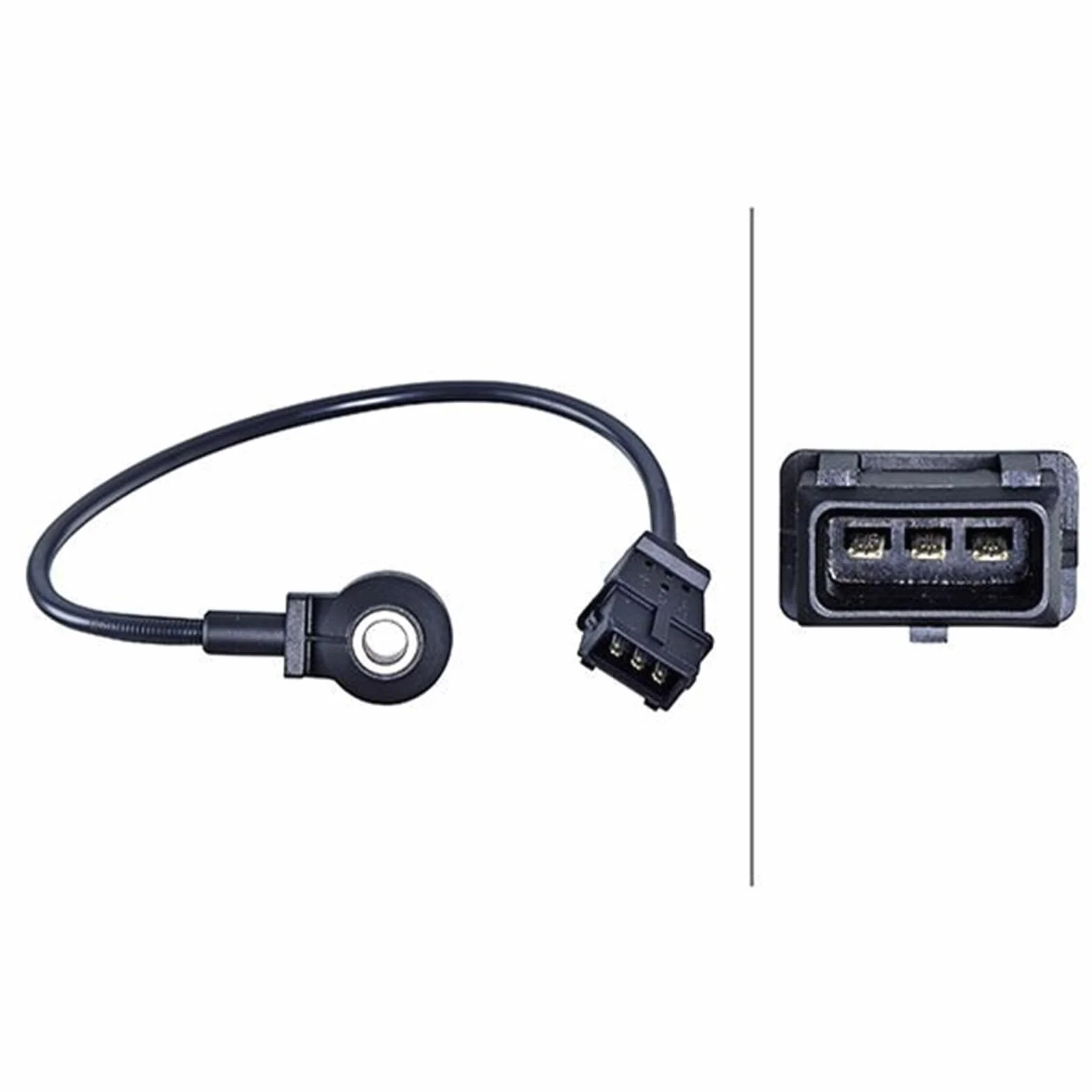 HELLA 6PG 013 114-401 Sensore a bussola 12V 3 poli connettore rettangolare con cavo