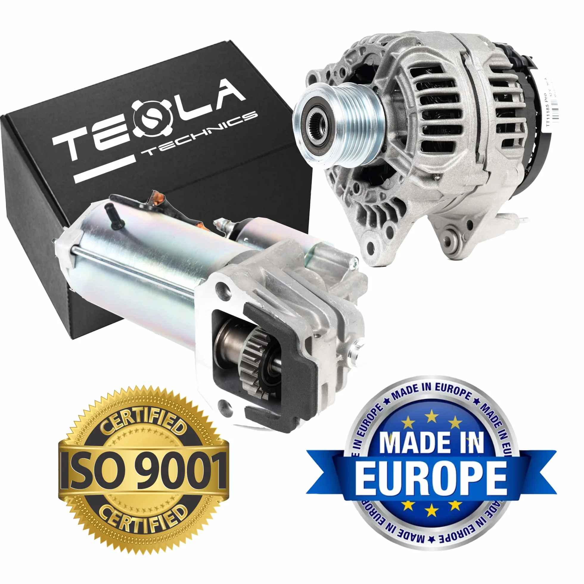 TT12353 PRO ALTERNATORE per auto 12V, 140A. Compatibile con AUDI, MITSUBISHI, SEAT, SKODA, VOLKSWAGEN. Eccellente rapporto qualità-prezzo. Installazione facile e garanzia.