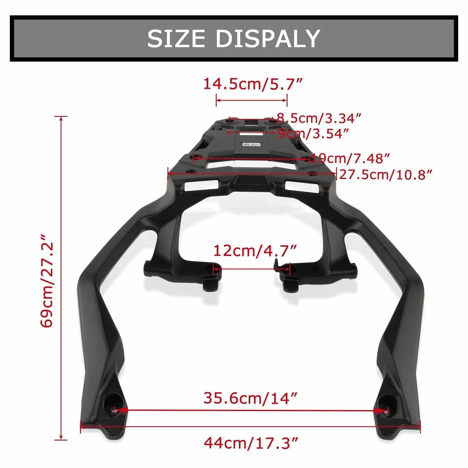 Portapacchi Posteriore Portabagagli PSLER Accessori Moto per X-ADV 750 Forza 750 2021 2022 2023 2024 2025