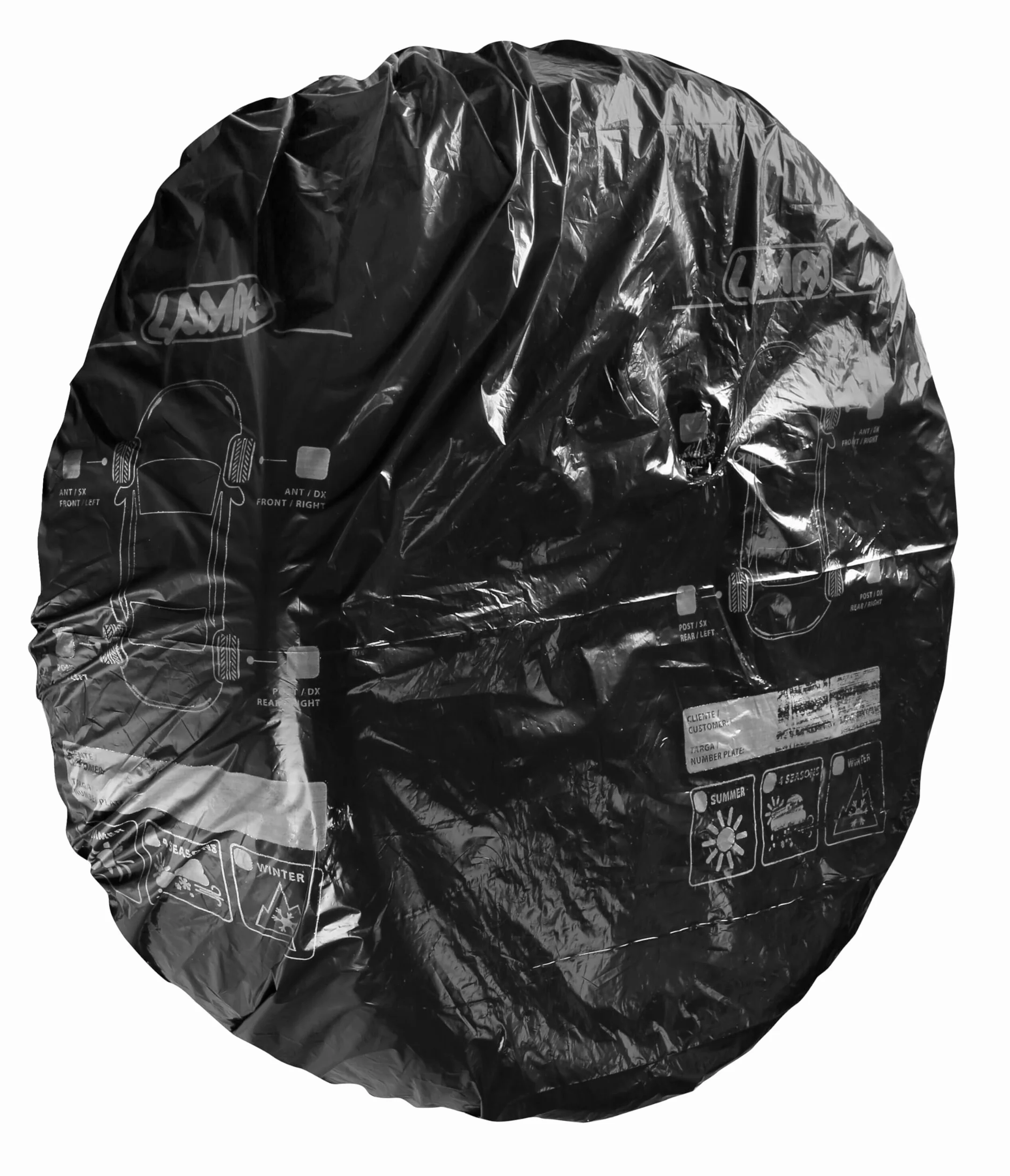 Sacchi per Pneumatici 105x110 cm 20 pz
