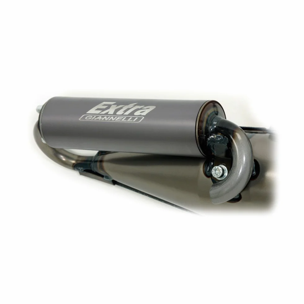 GIANNELLI MARMITTA SCOOTER EXTRA V2 APRILIA SR'94/01 RALLY 95/01 STEALTH '96/01-WWW-OVETTO- OMOLOGATA E13 0239 SIL.ALLUM.ANODIZZATO