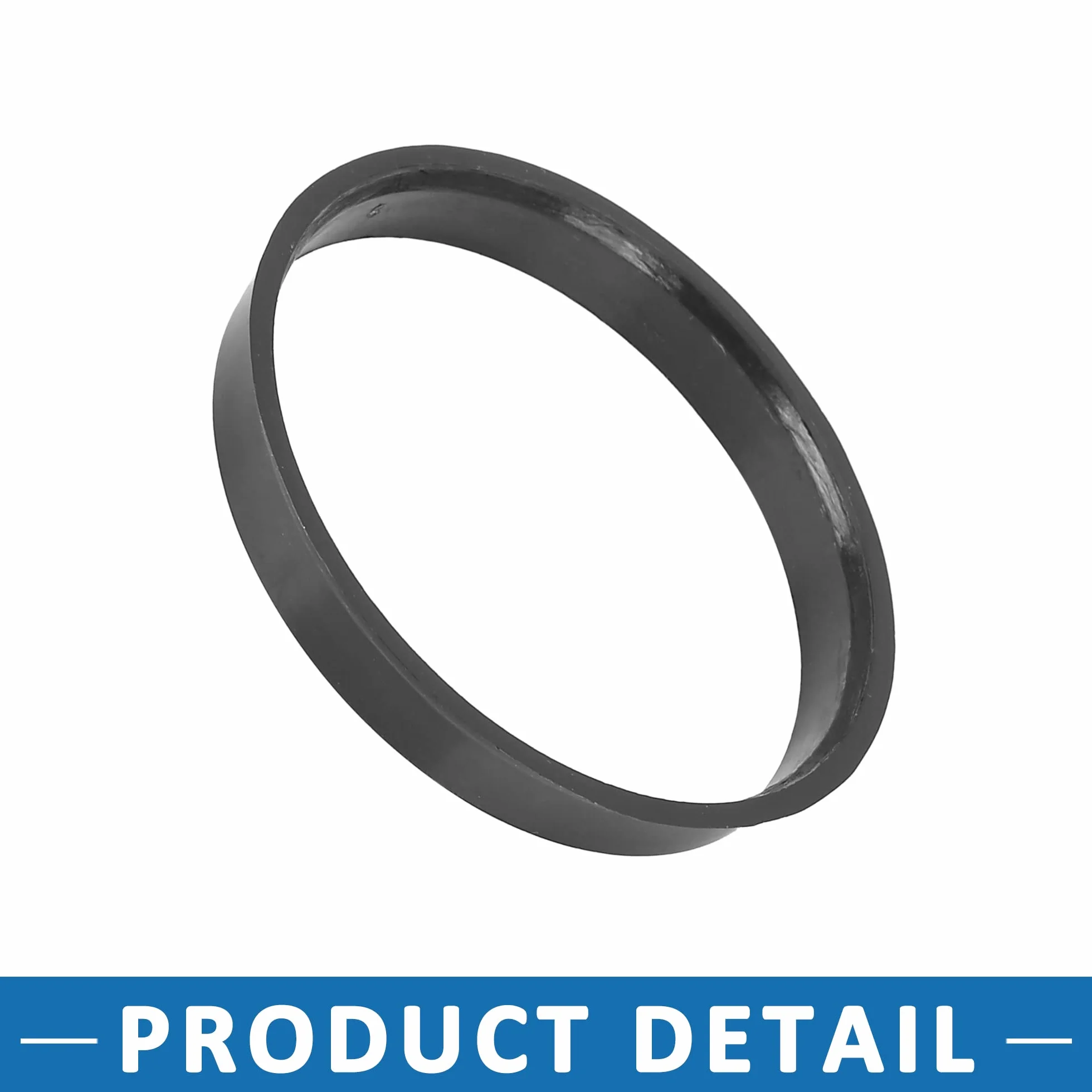 ABSOPRO Mozzo Centrale Anelli da 67,1mm a 65,1mm Plastica Nero Set di 4